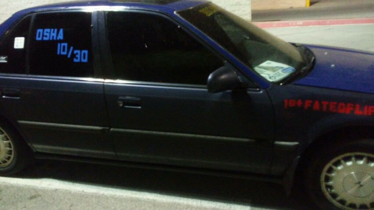 # 12362 : HONDA Accord EX, BLUE 1991 - very RELIABLE & used daily w/BODY!!! 1991 Honda Accord Black