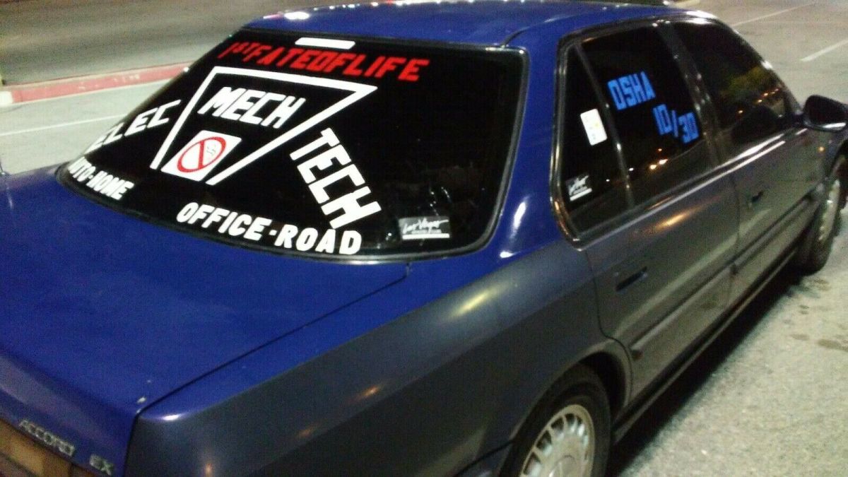 1991 Honda Accord Black - photo 3