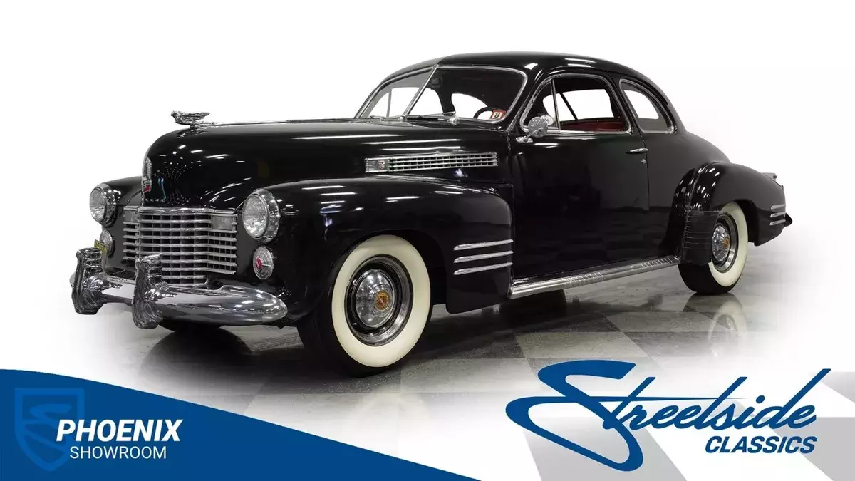 * 346CI Flathead V8 Engine* 4-Speed Hydramatic Transmission (Non-Overd 1941 Cadillac Series 62 Coupe