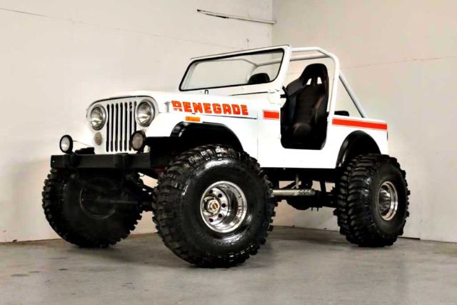 ** CUSTOM ** LIFTED - AMC - 360 V8 - AT - SUPER SWAMPER BOGGERS - RENEGADE +++++ 1980 Jeep CJ