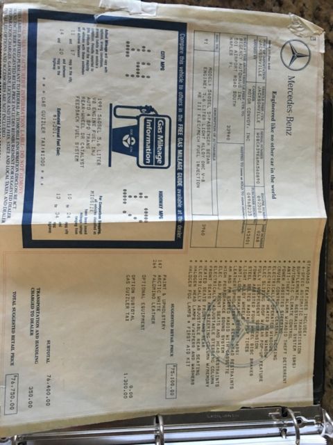 1991 Mercedes-Benz 500-Series - photo 5