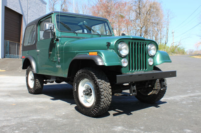 ** INCREDIBLE !! ** 1979 JEEP CJ7 4X4 ** ONLY 31K DOCUMENTED MILES !! ** 1979 Jeep CJ RESTORED 1979 JEEP CJ7 4X4 HARDTOP