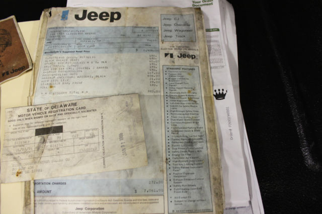 1979 Jeep CJ RESTORED 1979 JEEP CJ7 4X4 HARDTOP - photo 8
