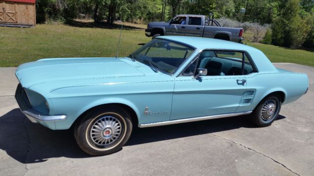 !! ONE OWNER GARAGE KEPT 1967 MUSTANG 289 V8 ORIGINAL NO RUST EVER, LADY OWNED ! 1967 Ford Mustang 2 DOOR COUPE