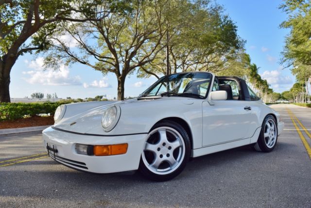-Original Paint- TARGA - Only 55,000 Miles G50 Manual - Engine Out Service 1991 Porsche 911 Carrera 2 964