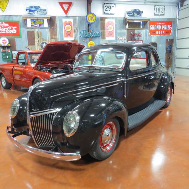 1939 Ford 2 dr coupe Deluxe Old School Hot Rod - photo 5