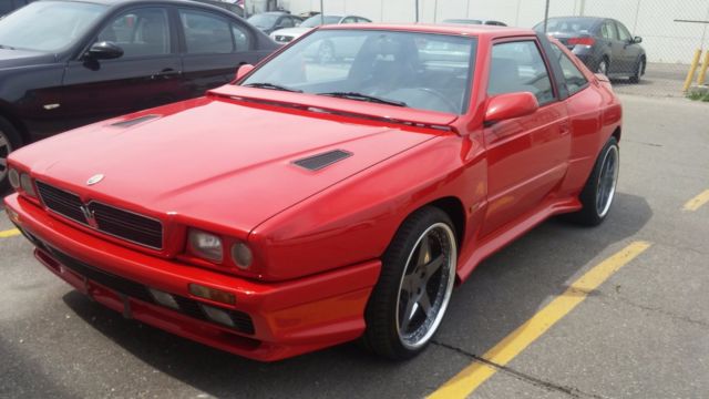 !!! RARE !!! Maserati Shamal 90's SUPER CAR! V8 Twin Turbos....WOW!!! 1991 Maserati Shamal