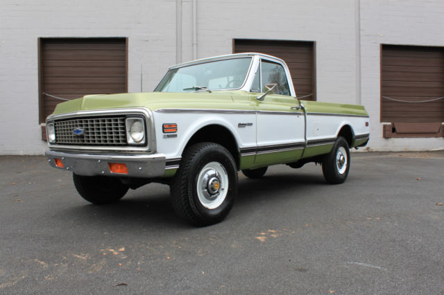 ** SUPER CLEAN & SOLID !! ** 1971 C/K 20 4X4 PICKUP ** ORIGINAL CA TRUCK ** 1971 Chevrolet C-10 1971 CHEVY C/K 20 4X4 PICKUP CUSTOM DELUXE