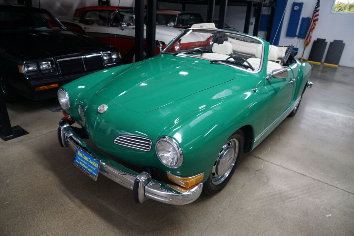 0 1.6L 4 cyl ManualConvertible 1974 Volkswagen Karmann Ghia
