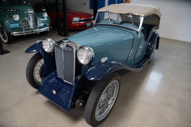 0 847 cc 4 cylinder ManualConvertible 1934 MG PA --