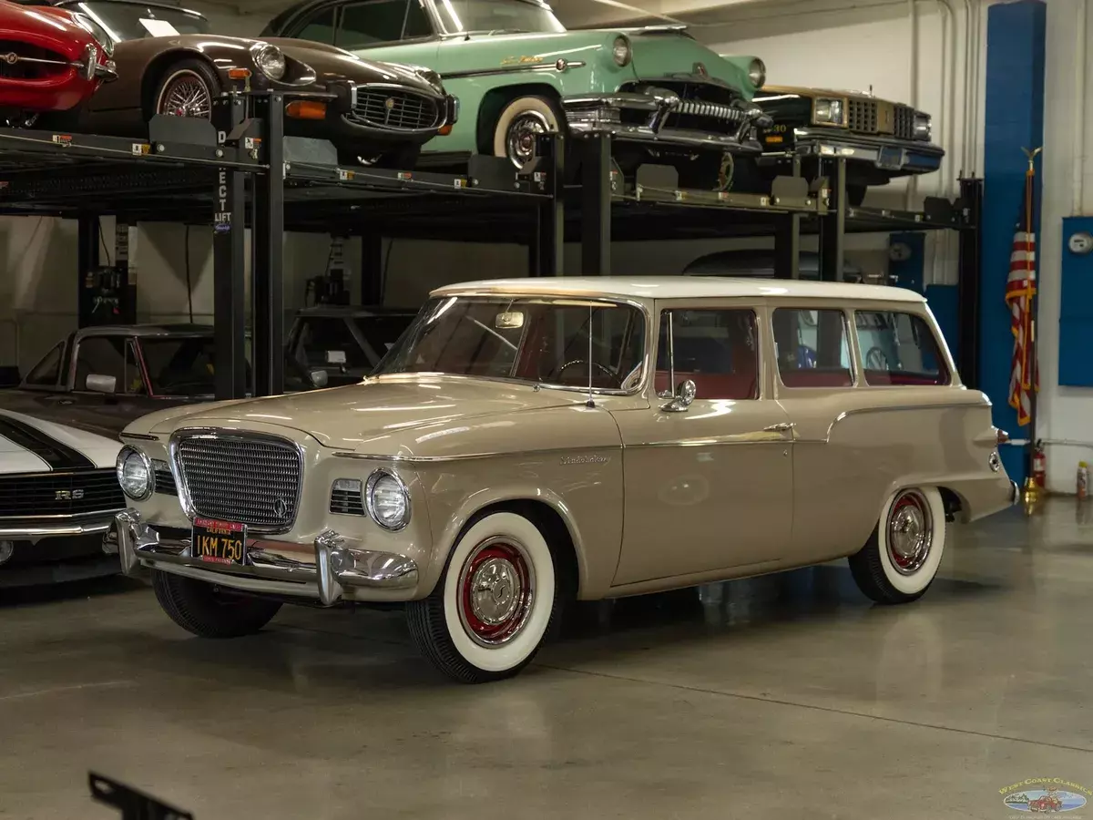 0 Miles 259/180HP V8 3 spd manual2 Door Station Wagon 1959 Studebaker Regal D6 Lark VIII 259 V8 Wagon