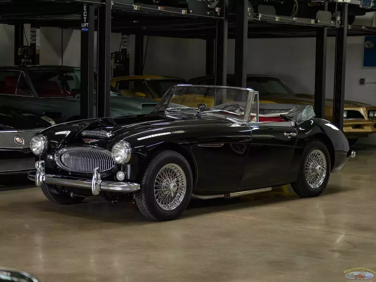 0 Miles 2912cc 6 cyl 4 speed manual with O/D2+2 Sport Convertible 1964 Austin-Healey 3000 Mark III (Phase II) 2+2 Roadster