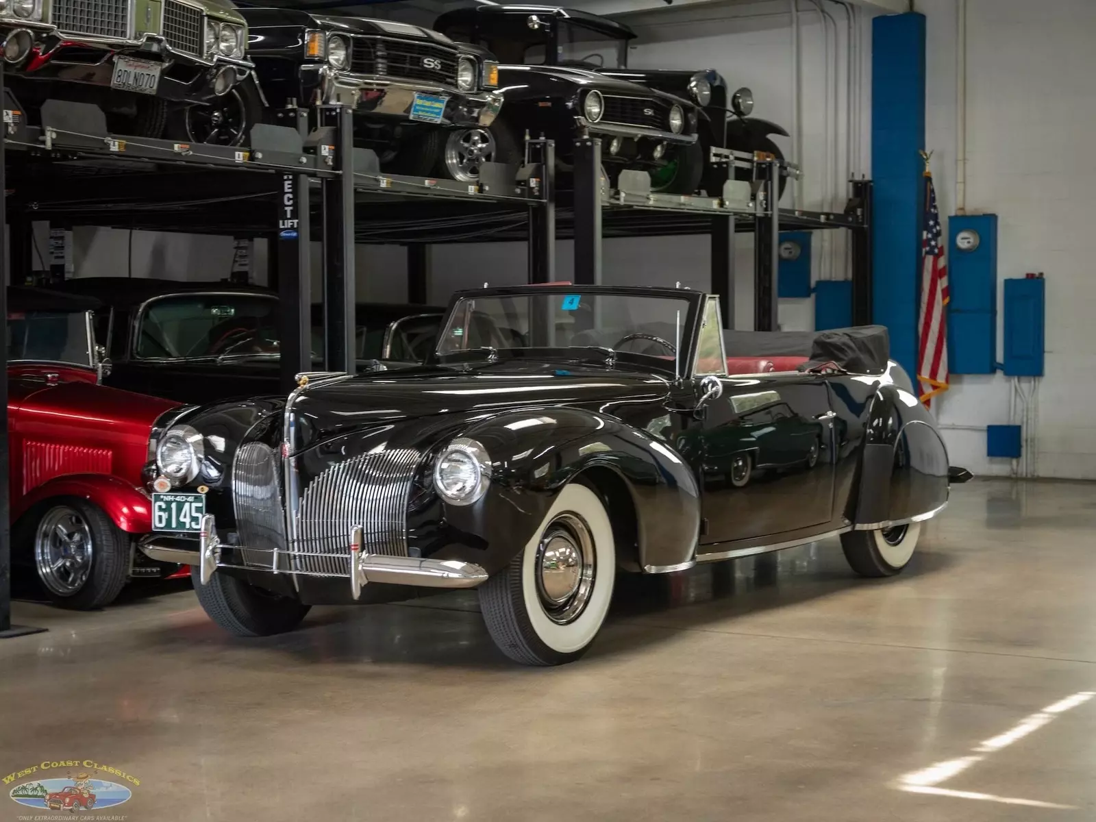 1940 Lincoln Zephyr Continental V12 Convertible