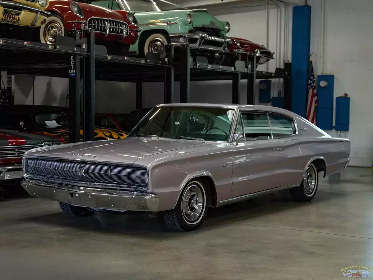0 Miles 318/230HP V8 Manual2 Door Fastback Hardtop 1966 Dodge Charger 318 V8 2 Door Fastback Hardtop