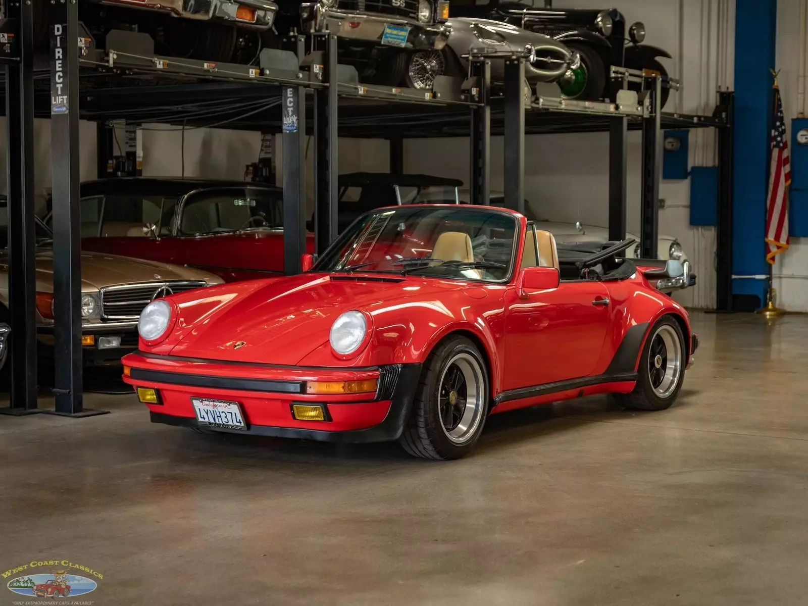 0 Miles 3.2L 6 cyl 5 spd manual2 Door Convertible 1989 Porsche 911 Turbo Look 2 Door Cabriolet with 49K original miles