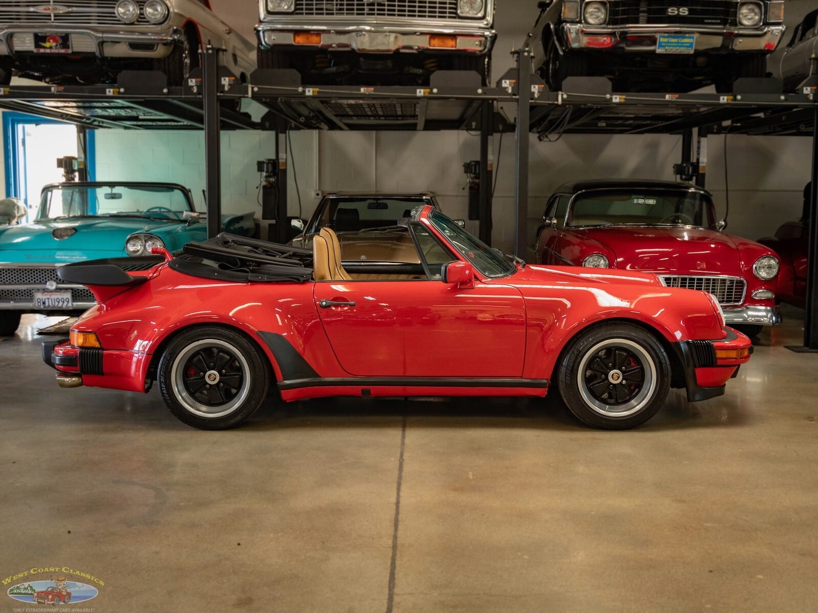 1989 Porsche 911 Turbo Look 2 Door Cabriolet with 49K original miles - photo 3
