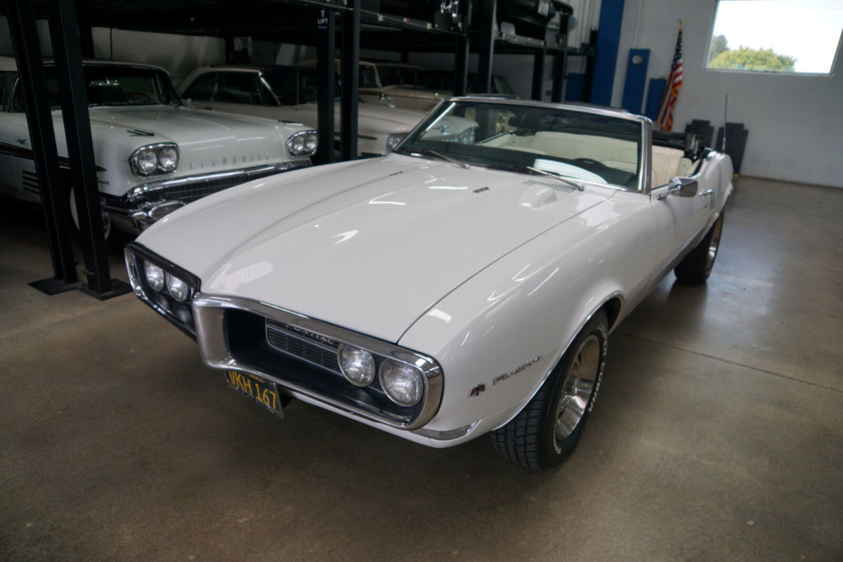 0 Miles 350 V8 AutomaticConvertible 1968 Pontiac Firebird 350 V8 Convertible