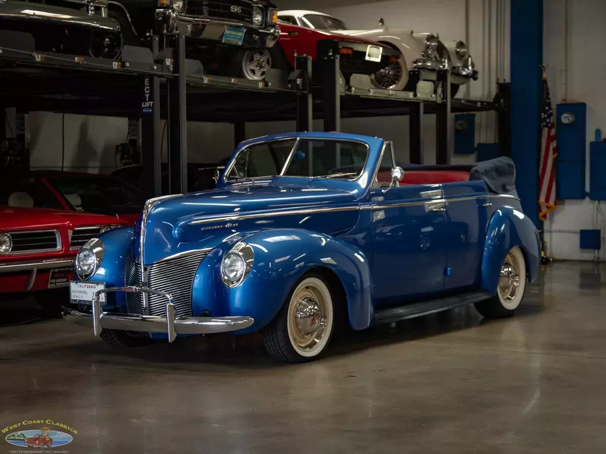 0 Miles 351 Windsor V8 stroked to 427 Automatic4 Door Sedan Convertible 1940 Mercury Eight Custom Convertible Sedan