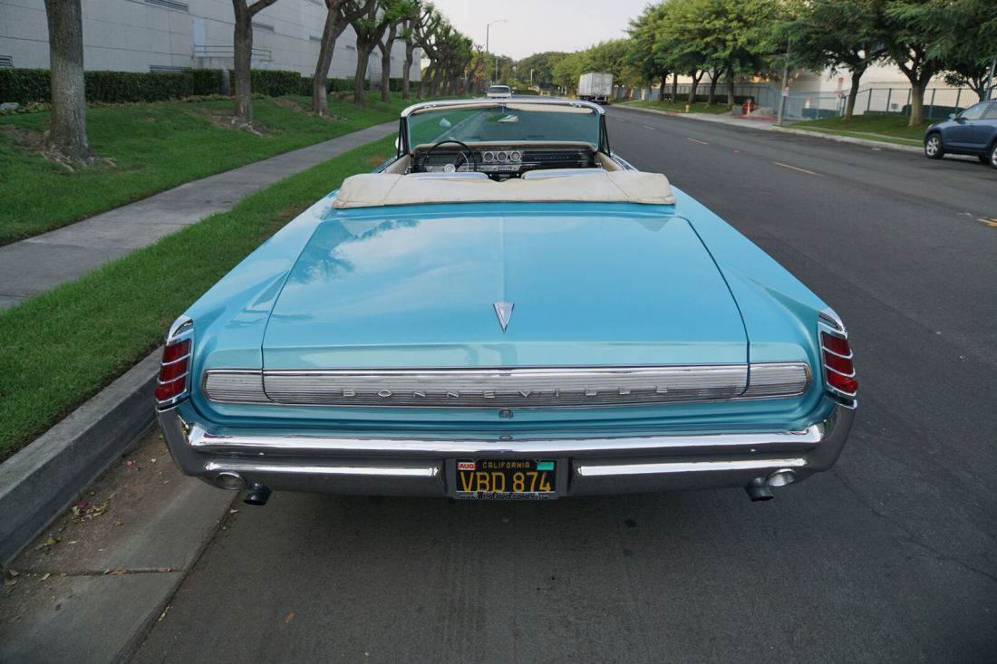 1963 Pontiac Bonneville 400 V8 Convertible - photo 11