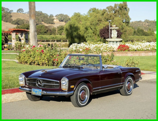 "1-OWNER GARAGE FIND" 100% ORIGINAL PAINT/INTERIOR SOLID FACTORY METAL 1968 Mercedes-Benz SL-Class 250SL Pagoda Roadster