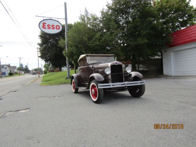 "A TRUE BARN FIND" Runs and Drives!!! no rust- see many pictures! Rare and Cool 1931 Ford Model A ROADSTER