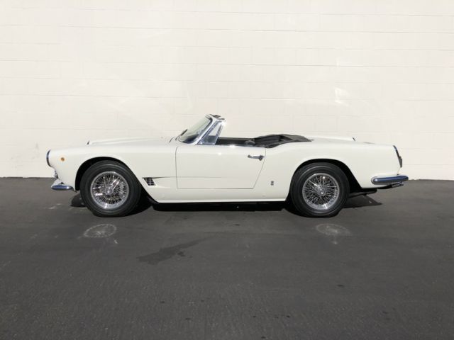 "Bianco Le Touquet" with Black Leather * 3.5L I6 (220hp) * 2-Owner Example(!) 1962 Maserati 3500GT Vignale Spyder ~ #231 of 250 Produced ~ Long-Term Ownership