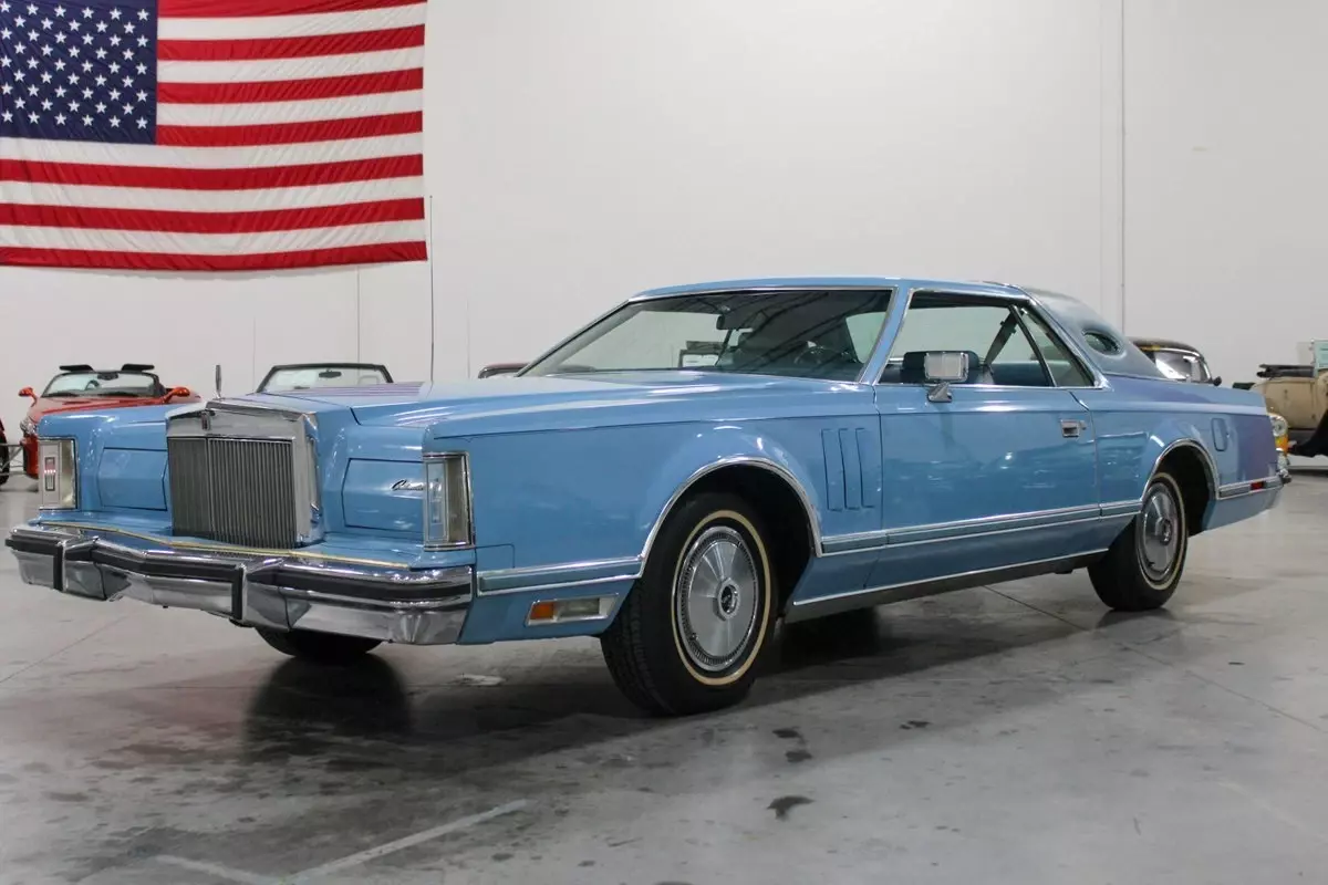 "Big Blue" 1978 Lincoln Continental Mark V