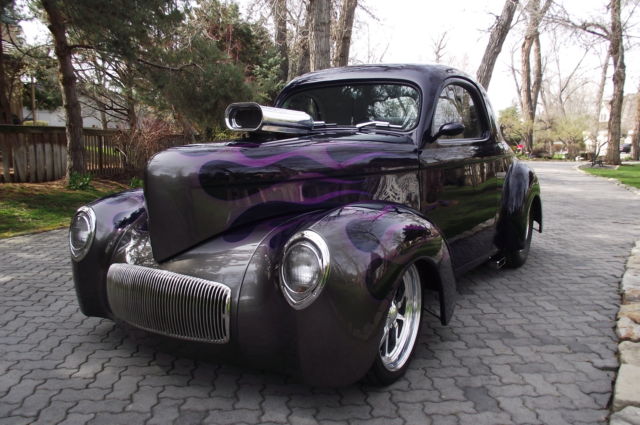 "FAST WILLY" - 1941 WILLYS 441 COUPE - 950 HP HOT ROD SHOW CAR 1941 Willys