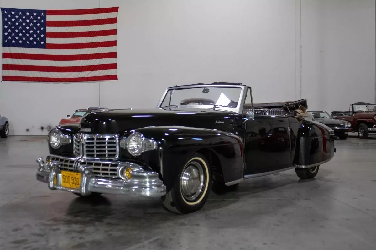"Midnight Continental" 1947 Lincoln Continental Convertible