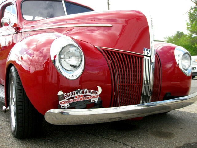 "OLD RED" '40 Ford Street Rod, ALL STEEL FORD BODY,Super NICE, Must See in NC 1940 Ford Coupe Standard
