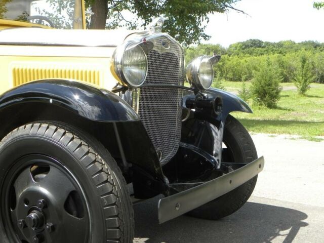 1929 Ford Model A Custom Olde School Bus - photo 11