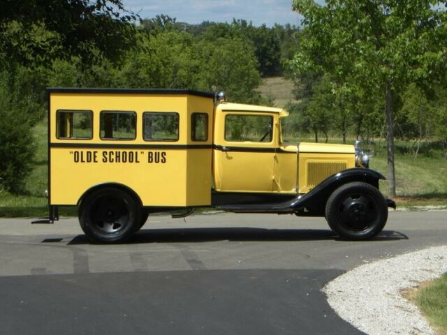 1929 Ford Model A Custom Olde School Bus - photo 2