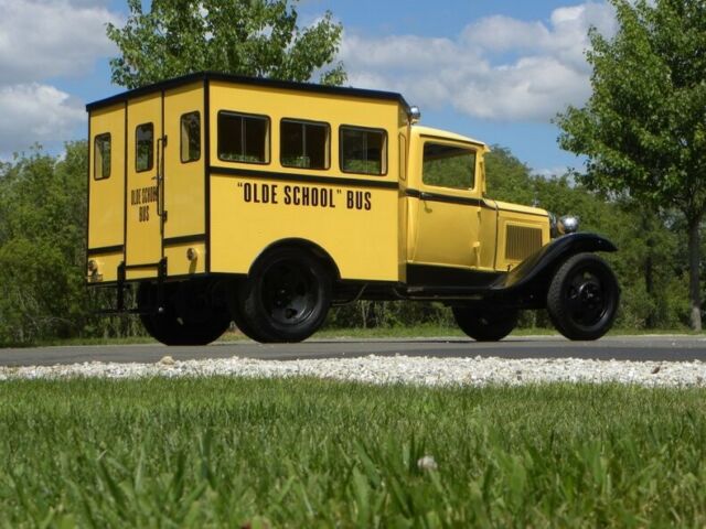 1929 Ford Model A Custom Olde School Bus - photo 4