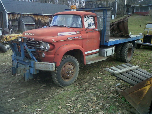 "RARE" 1958 Dodge W500 4x4 Dual Wheel Power Wagon Power Giant 1958 Dodge Power Wagon