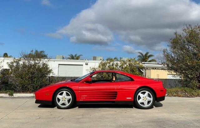 "Rosso Corsa" w/ Tan Int. ~ 3.4L V8 ~ 100% Original 1989 Ferrari 348 - 593 ORIGINAL MILES(!) - Time Capsule - SoCal
