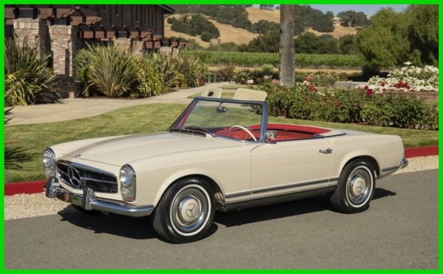 "SURVIVOR" 1966 230SL PAGODA GARAGED ORIGINAL PAINT/INTERIOR 100% FACTORY METAL 1966 Mercedes-Benz SL-Class 230SL Pagoda Roadster