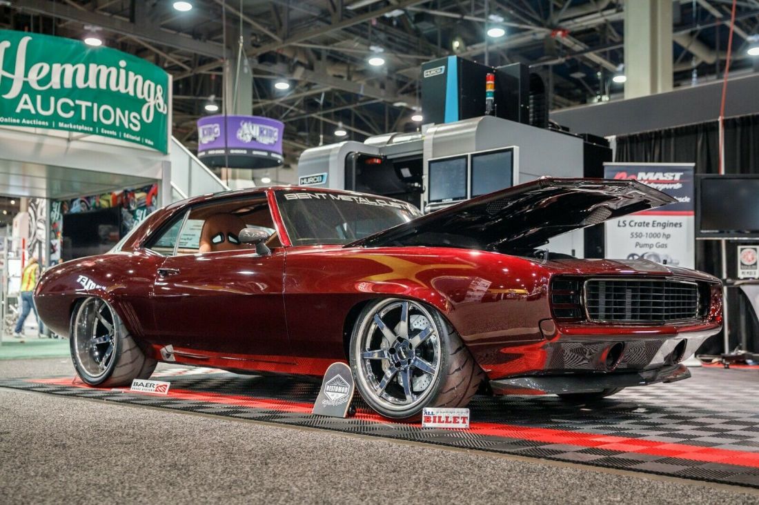 "Villain Camaro" | 2019 SEMA Build by Bent Metal Customs 1969 Chevrolet Camaro