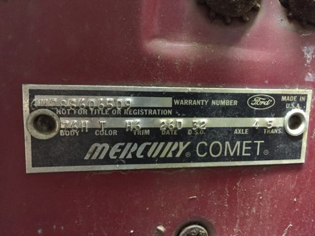 1966 Mercury Comet Cyclone Pace Car Conv. (S codes) 427, 4spd & 390, auto - photo 7