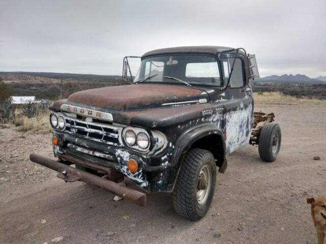 '59 DODGE POWER WAGON 1959 Dodge Power Wagon