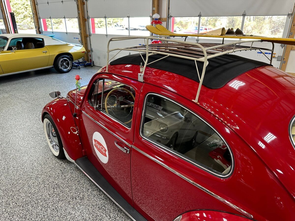 1966 Volkswagen Beetle Coca-Cola Themed, 12V System, 1600cc, 4-Spd Manual - photo 10