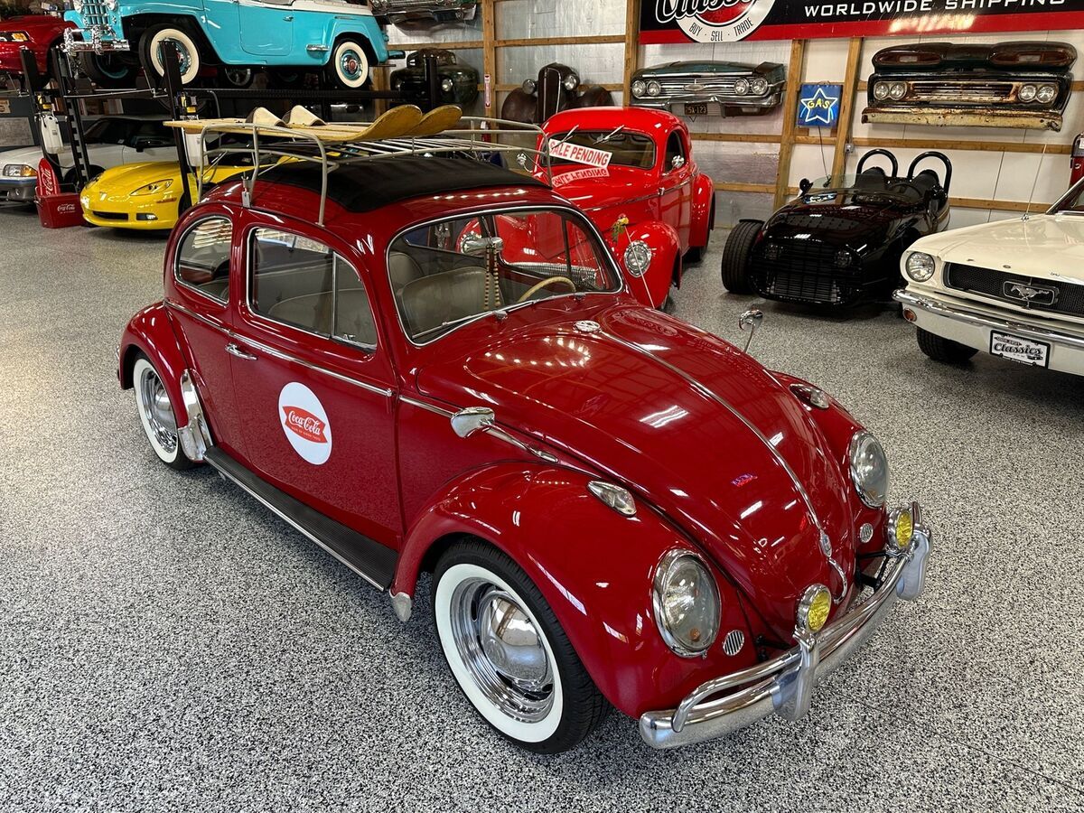1966 Volkswagen Beetle Coca-Cola Themed, 12V System, 1600cc, 4-Spd Manual - photo 3