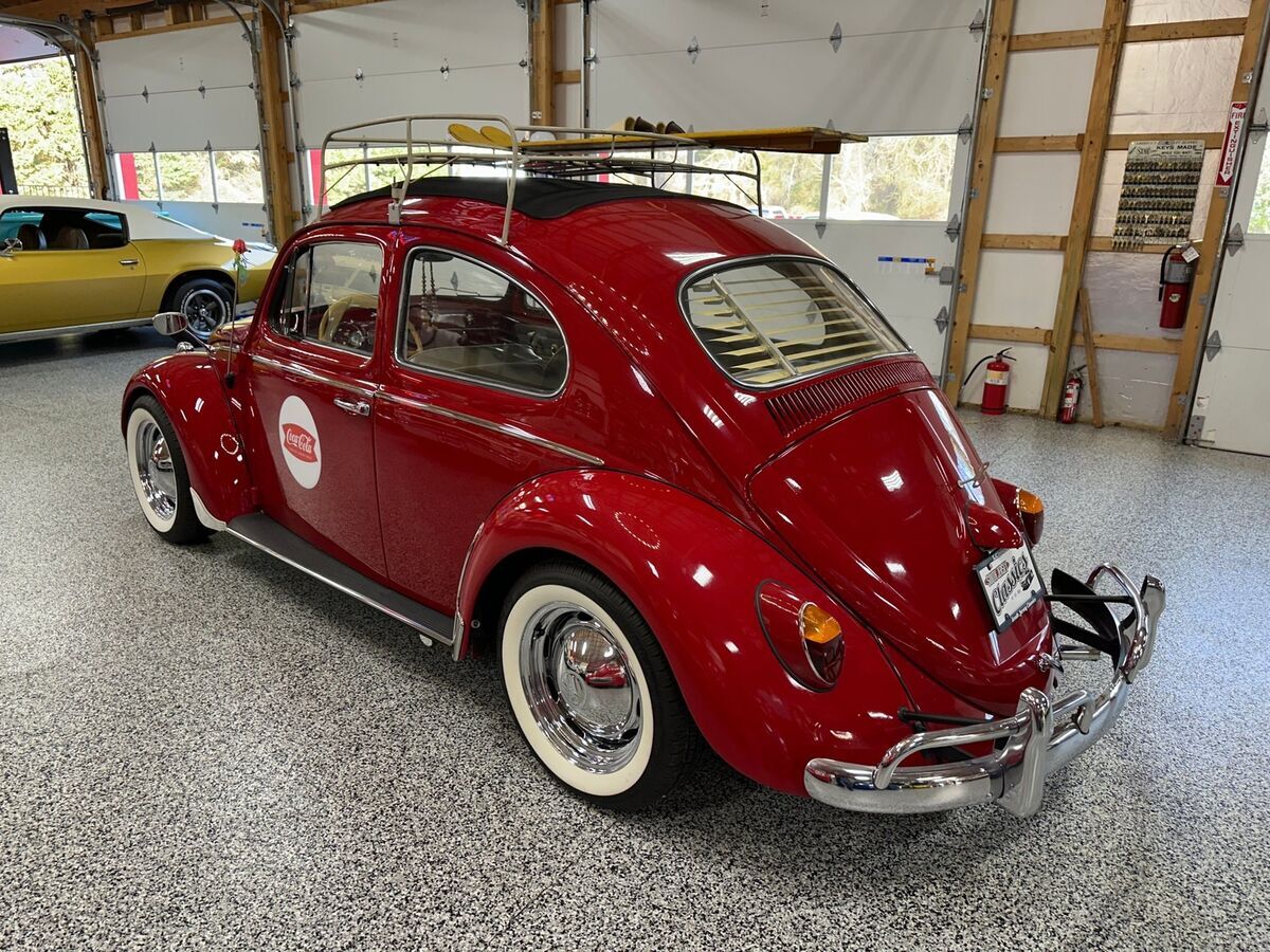 1966 Volkswagen Beetle Coca-Cola Themed, 12V System, 1600cc, 4-Spd Manual - photo 9