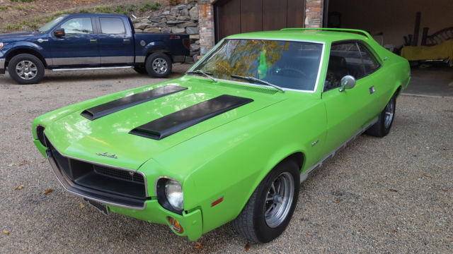 '69 SST Javelin , garage stored , NO RESERVE BIG BAD GREEN AMC Last Bid Wins ! 1969 AMC Javelin SST