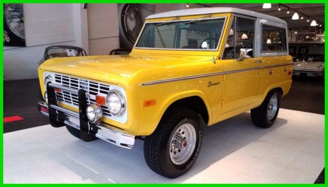 '73 Bronco 4X4. Numbers Matching 302ci. Excellent Restoration. Fresh Drivetrain. 1973 Ford Bronco