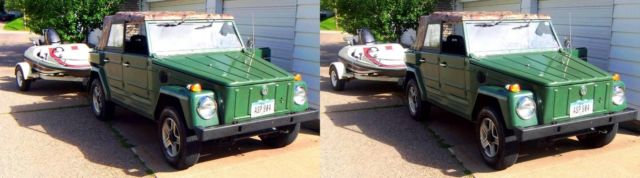 '74 VW THING TYPE 181 - THIS ONE'S SPECIAL! 1974 Volkswagen Thing