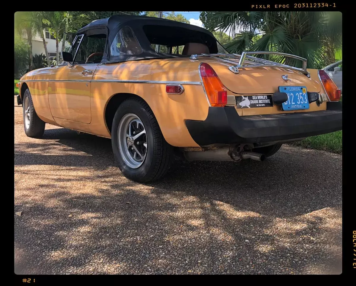'77 Sandglow w/Saddle 42K miles, 2 owners 1977 MG MGB