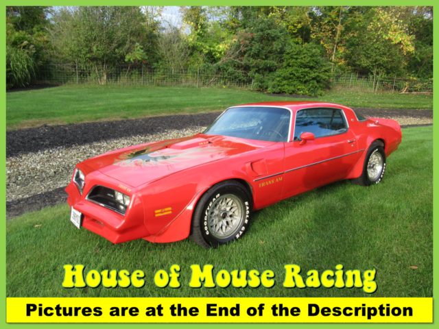 '77 T/A 43k Mile Orig Drivetrain Upgraded Ram Air Heads 6spd Richmond No Reserve 1977 Pontiac Trans Am 43k Orig. Pontiac 400ci & Manual Trans