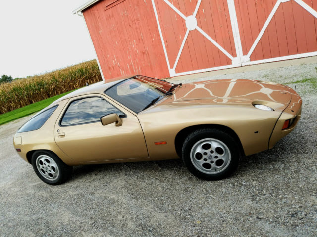 '79 928 Euro, Auto, Opal Metallic, Brown with Black-Brown Pascha 1979 Porsche 928 Base