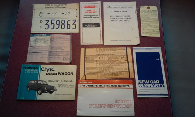 1979 Honda Civic - photo 12