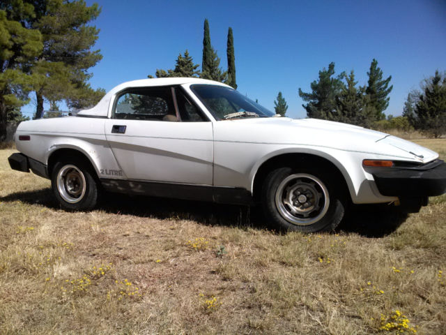 '80 TR-7 convertible/hardtop not running 1980 Triumph TR7